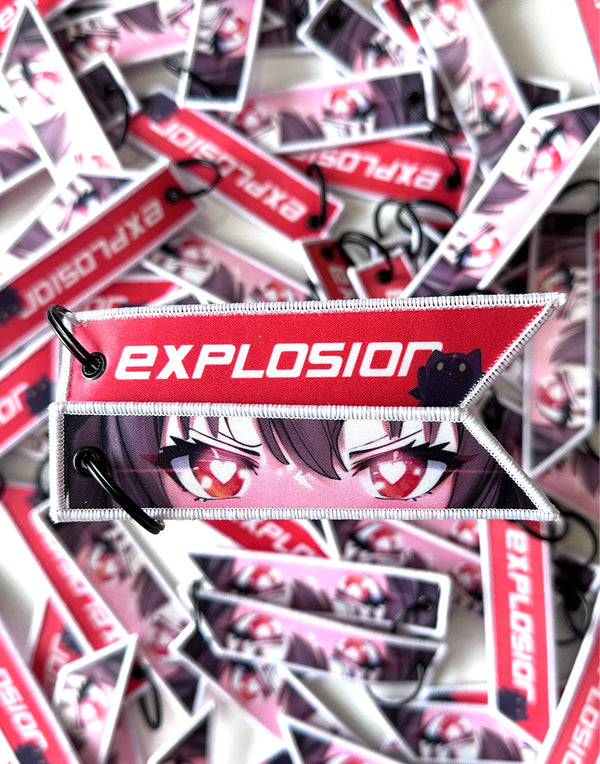 Megumin EXPLOSION - Flight Tag | Keychain