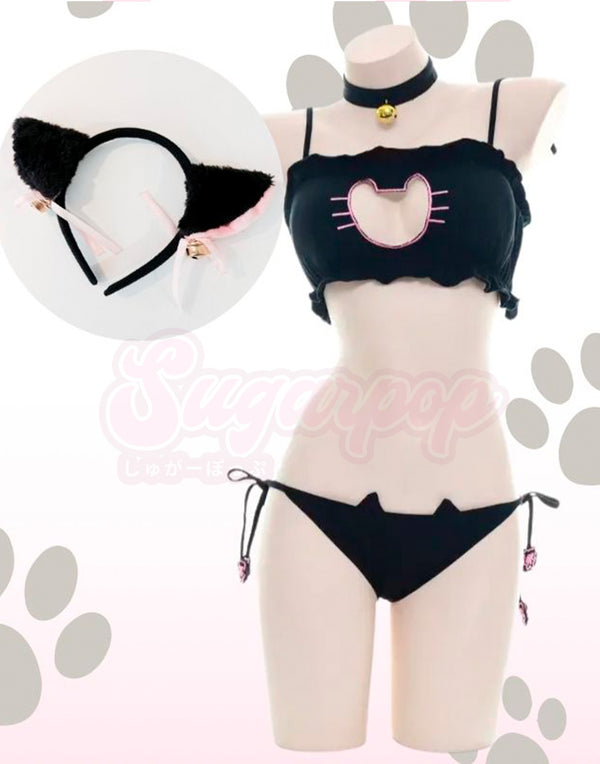 Lingerie Black Cat