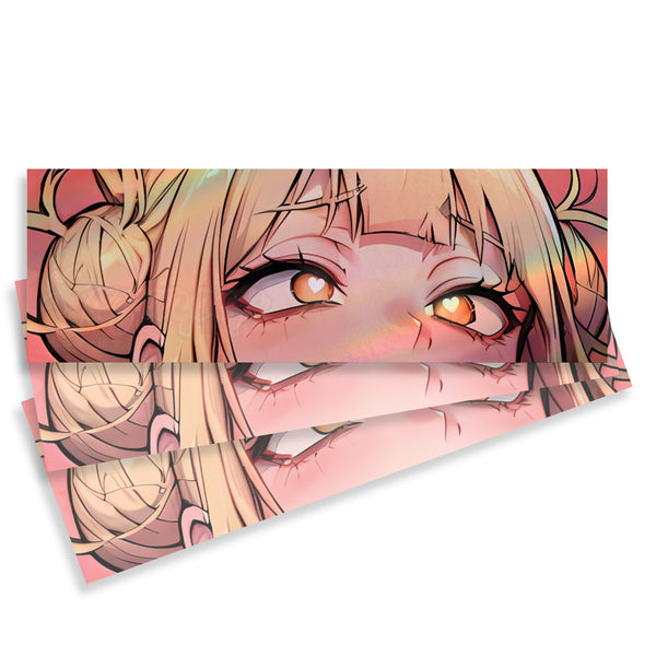 Sticker Peeker Anime Girl Stare - Himiko Toga