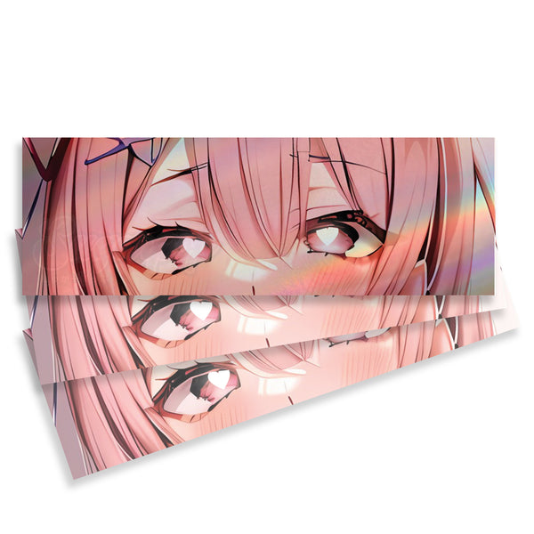 Sticker Peeker Anime Girl Stare - RAM